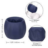 Viceroy Reverse Stamina Silicone Cock Ring With Textures > Sex Toys For Men > Love Rings
